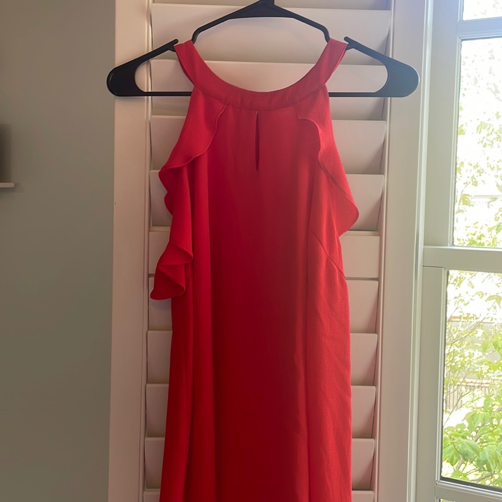 Red Tank Top w/ Ruffles